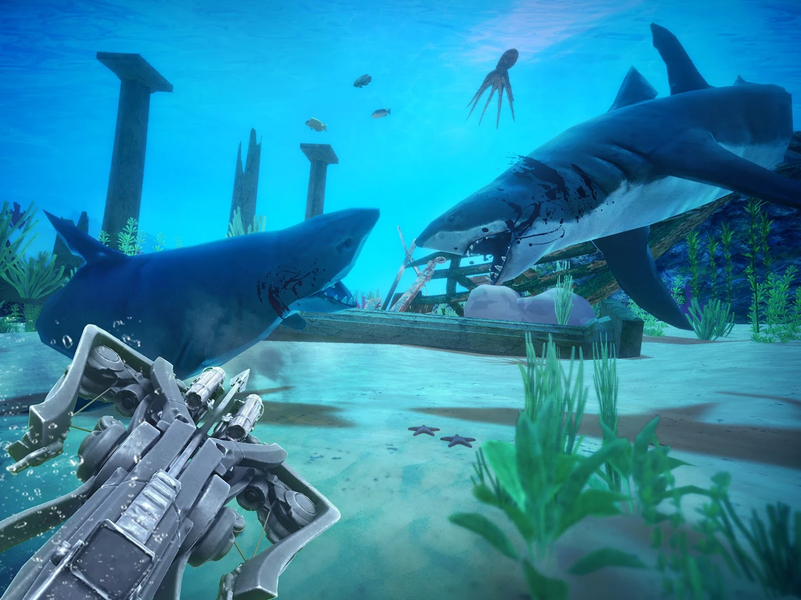 Wild Dino Hunting Game 3D - Gameplay image of android game