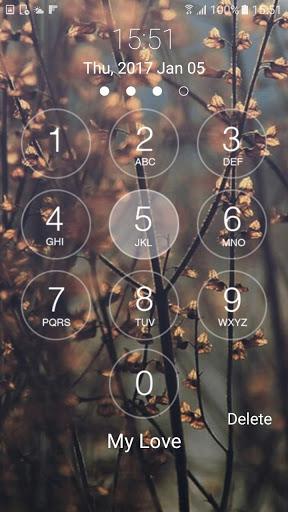 lock screen keypad - عکس برنامه موبایلی اندروید