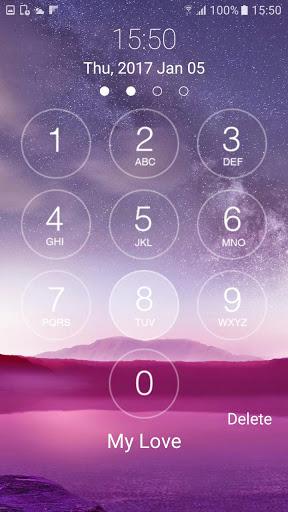 lock screen keypad - عکس برنامه موبایلی اندروید