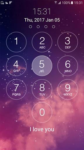 lock screen keypad - عکس برنامه موبایلی اندروید