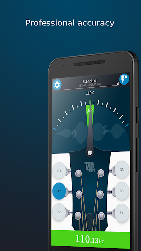 Guitar Tuner Guru - Image screenshot of android app