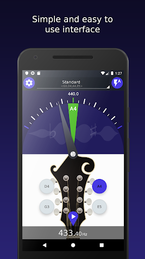 Ultimate Mandolin Tuner - Image screenshot of android app