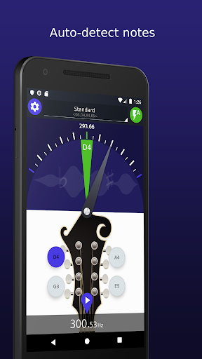 Ultimate Mandolin Tuner - Image screenshot of android app