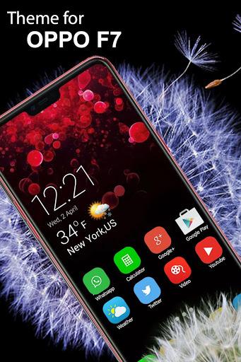 Themes For OPPO F7 Plus 2019 : themes & wallpaper - Image screenshot of android app