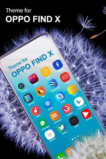 Themes for OPPO FIND X Launcher 2019 - عکس برنامه موبایلی اندروید