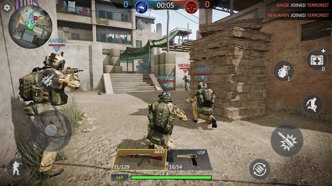 FPS Strike Ops : Modern Arena - Gameplay image of android game