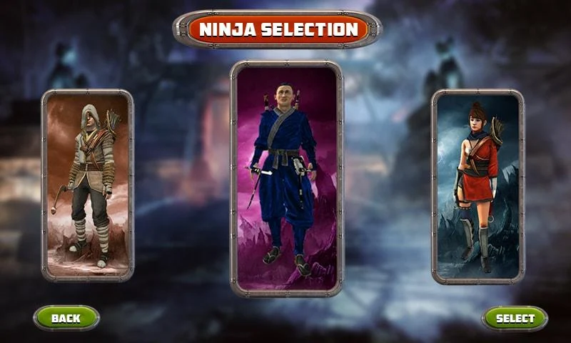 Superhero Ninja Kung Fu Fights - Gameplay image of android game