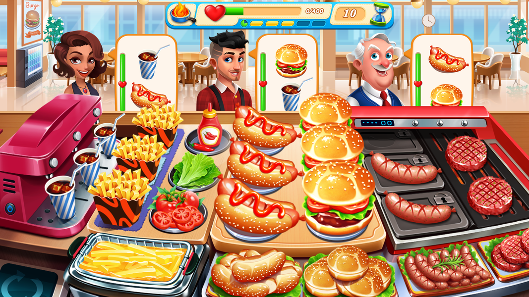 Cooking Playtime: Tasty Street - Gameplay image of android game