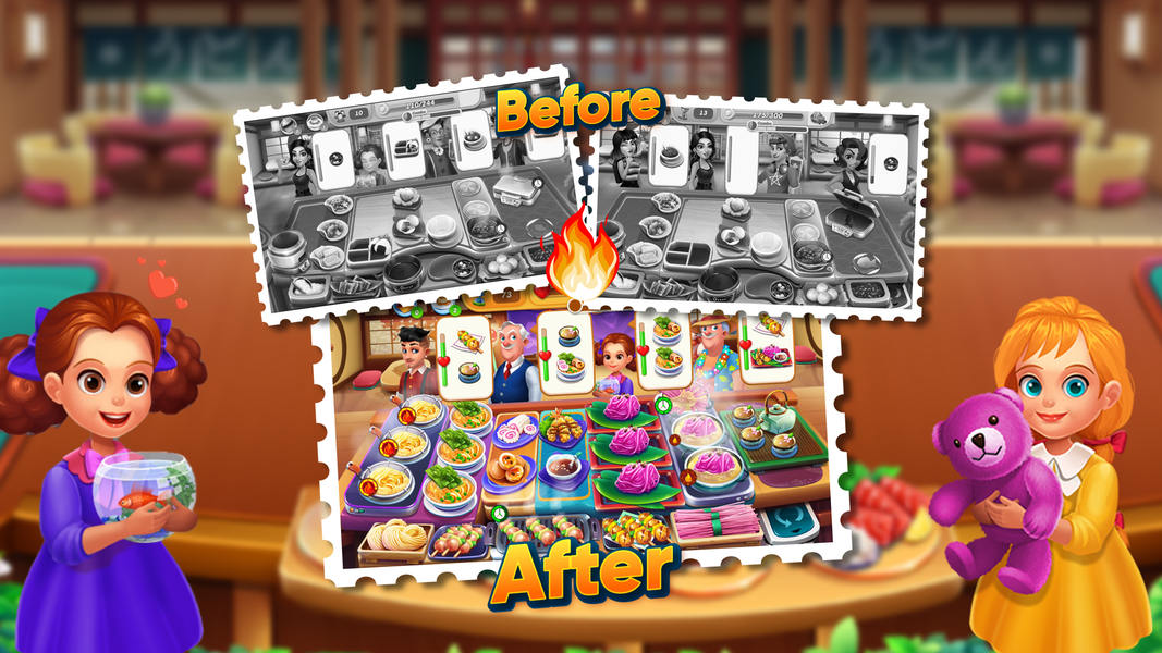 Cooking Vacation -Cooking Game - عکس بازی موبایلی اندروید