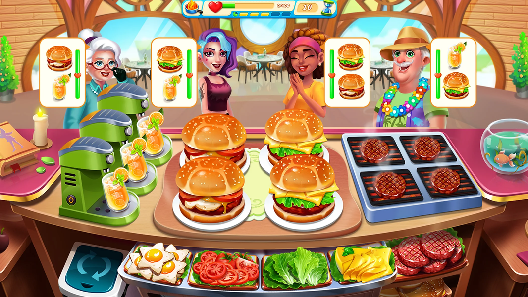 Cooking Fairy: Food Games - عکس بازی موبایلی اندروید