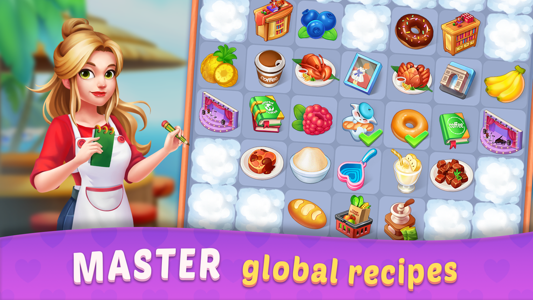 Merge Resto - Match & Decor - Gameplay image of android game