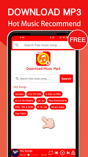Mp۳ Music Downloader all songs - عکس برنامه موبایلی اندروید
