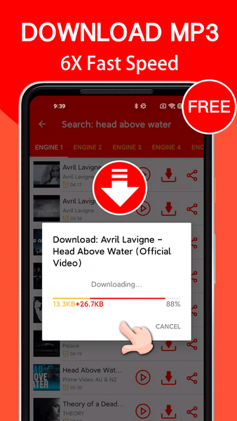 Music Player - Mp3 Player - عکس برنامه موبایلی اندروید