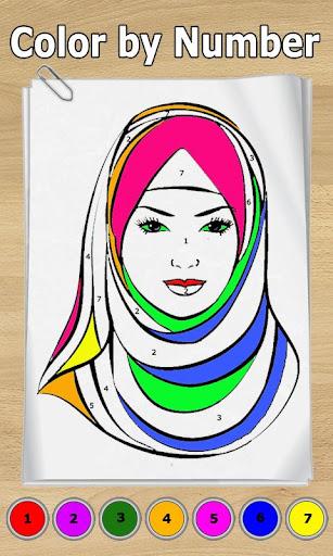 Islamic Color Number by Number Tap.Paint by Number - Image screenshot of android app