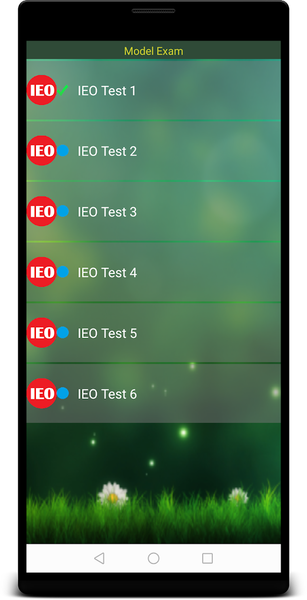 IEO 3 English Olympiad - Image screenshot of android app