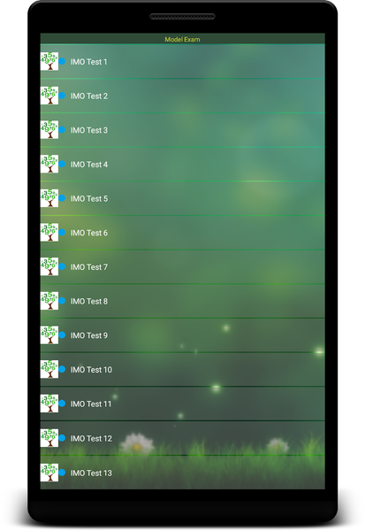 IMO ۶ Maths Olympiad - عکس برنامه موبایلی اندروید