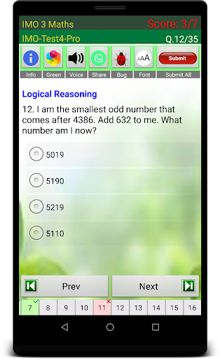 IMO ۳ Maths Olympiad - عکس برنامه موبایلی اندروید