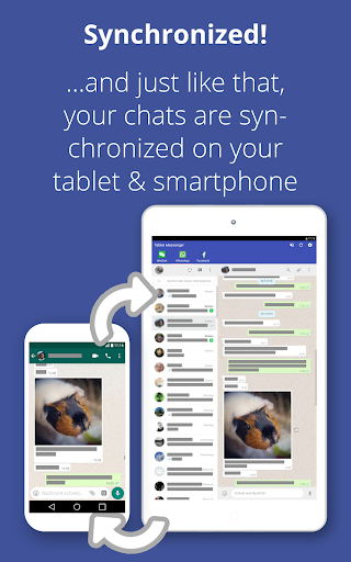 Tablet Messenger - Image screenshot of android app