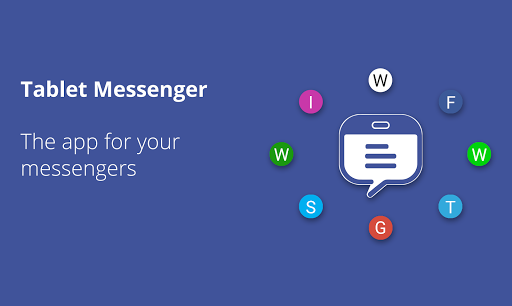 Tablet Messenger - Image screenshot of android app