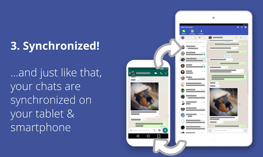 Tablet Messenger - Image screenshot of android app