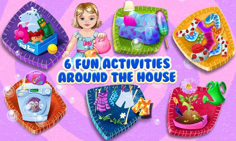Baby Home Adventure Kids' Game - Gameplay image of android game