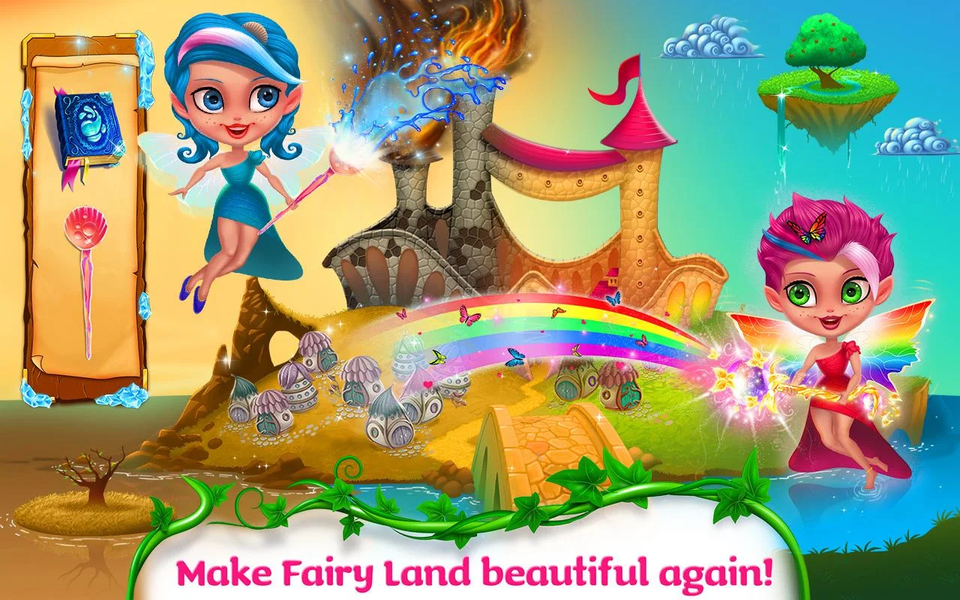 Fairy Land Rescue - Gameplay image of android game