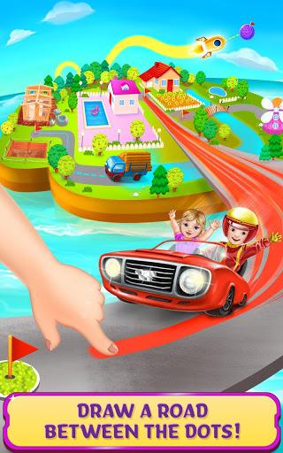 Tiny Roads - Vehicle Puzzles - Gameplay image of android game
