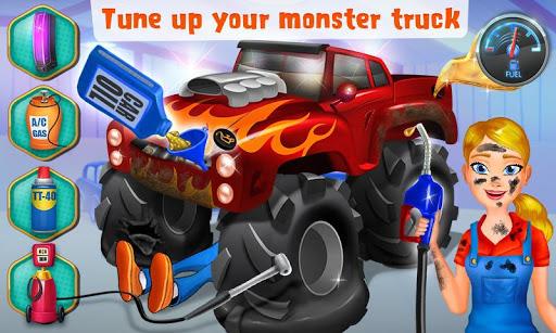 Mechanic Mike - Monster Truck - Gameplay image of android game