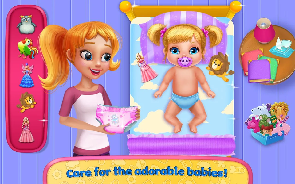 Babysitter Madness - Gameplay image of android game