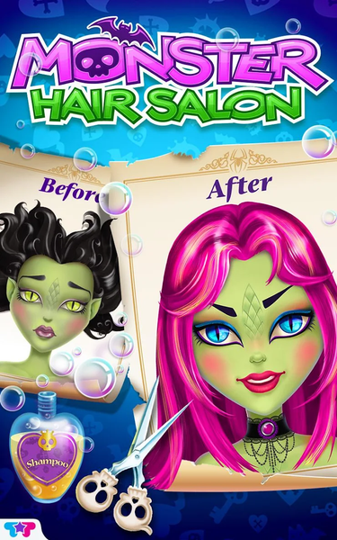 Monster Hair Salon - عکس بازی موبایلی اندروید