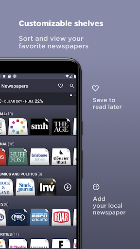 Australian Newspapers - Image screenshot of android app