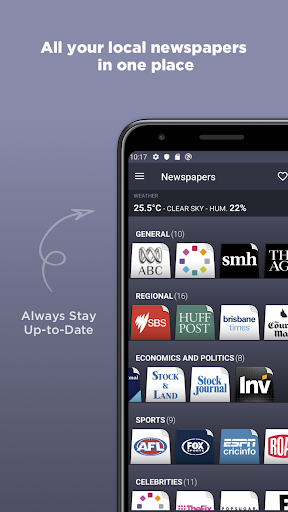 Australian Newspapers - Image screenshot of android app