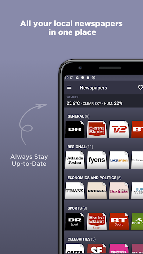 Danish Newspapers - Image screenshot of android app