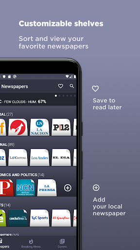 Argentine Newspapers - Image screenshot of android app