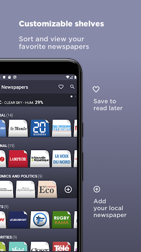 French Newspapers - Image screenshot of android app