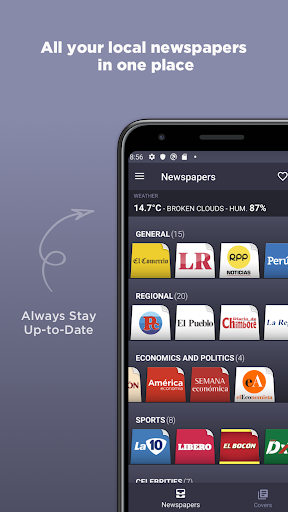 Peruvian Newspapers - Image screenshot of android app