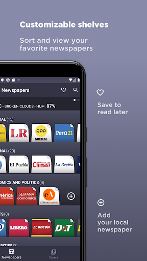 Peruvian Newspapers - Image screenshot of android app