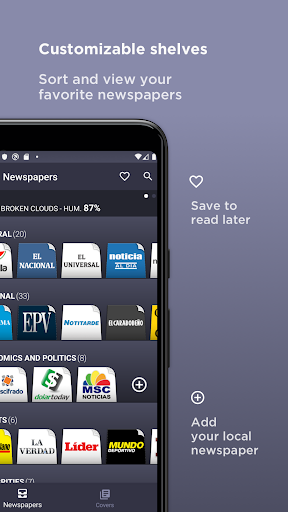 Venezuelan Newspapers - Image screenshot of android app