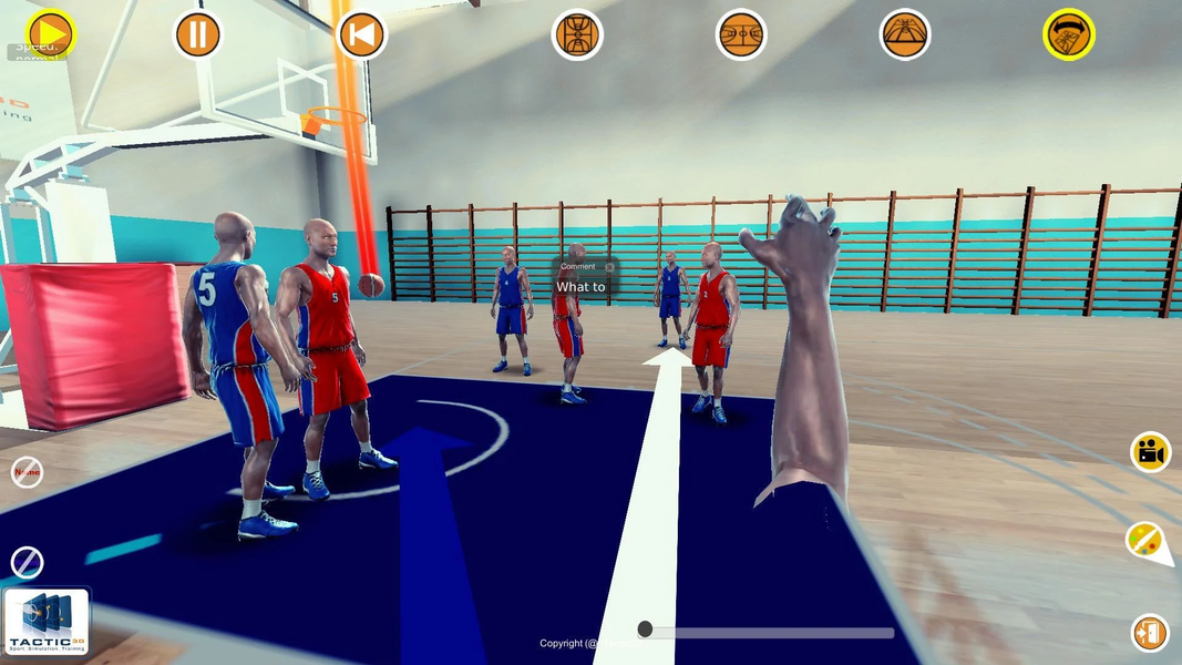 Basketball 3D Viewer - Image screenshot of android app