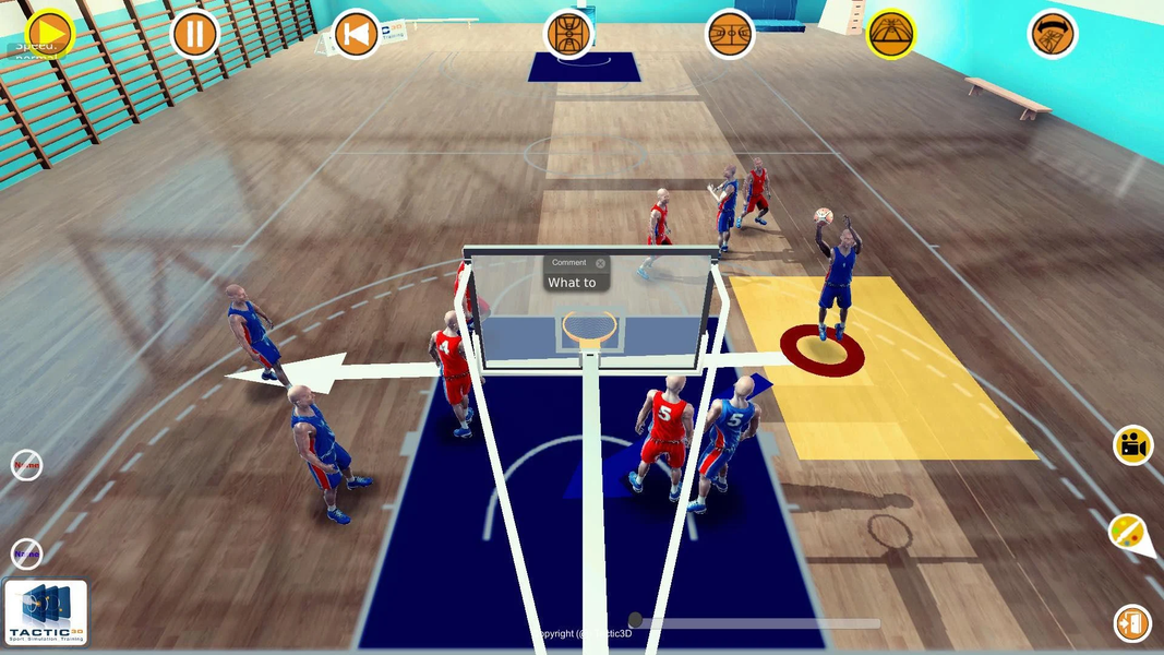 Basketball 3D Viewer - Image screenshot of android app
