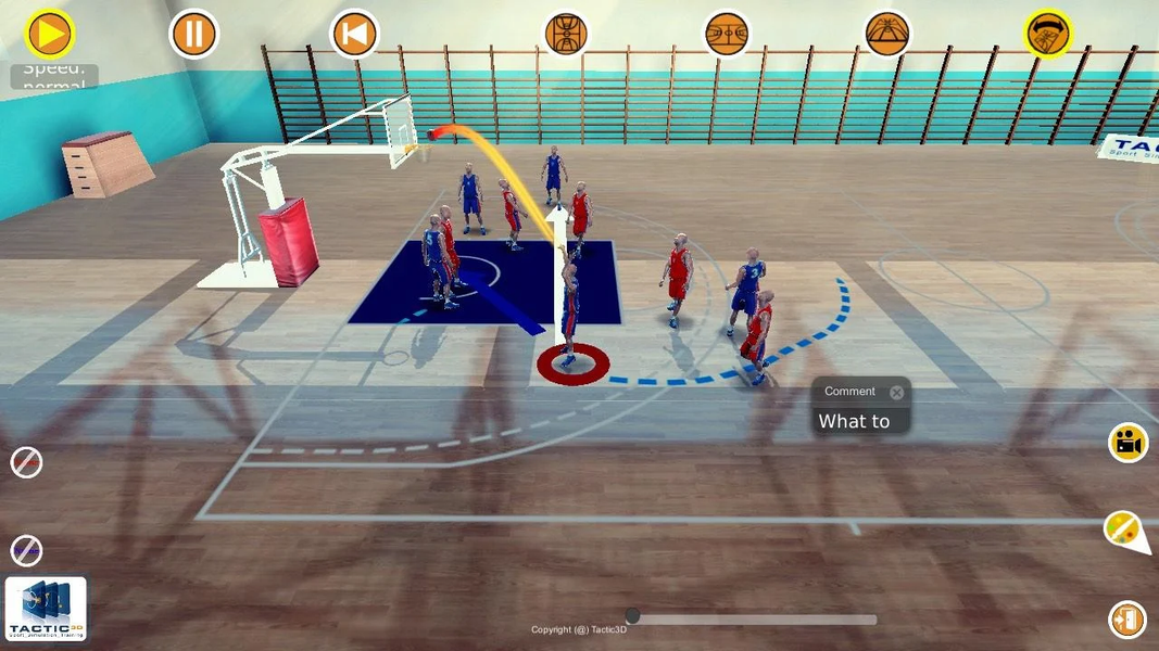 Basketball 3D Viewer - Image screenshot of android app