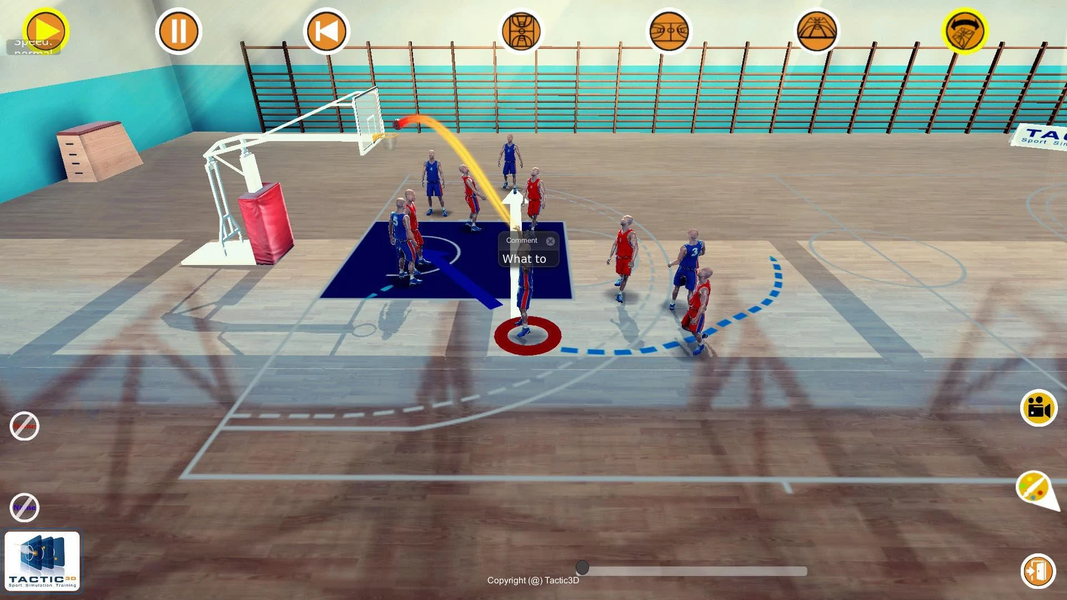 Basketball 3D Viewer - Image screenshot of android app