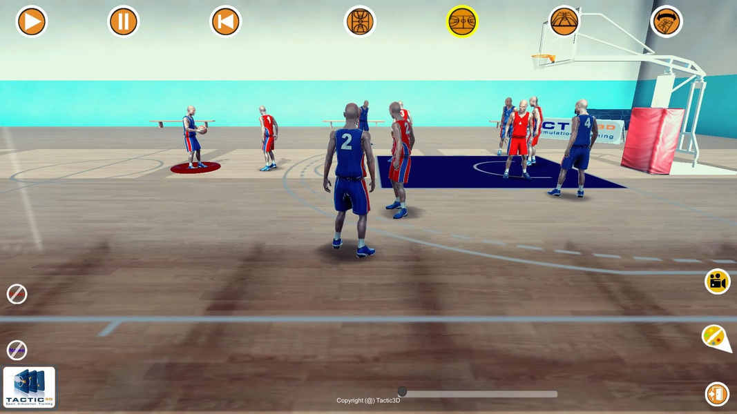 Basketball 3D Viewer - Image screenshot of android app
