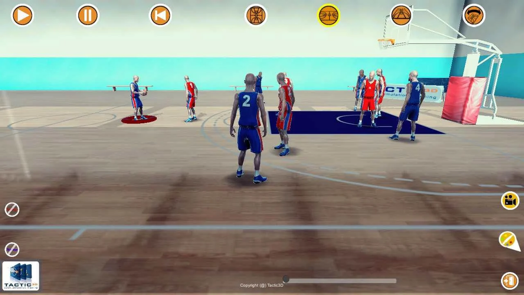 Basketball 3D Viewer - Image screenshot of android app