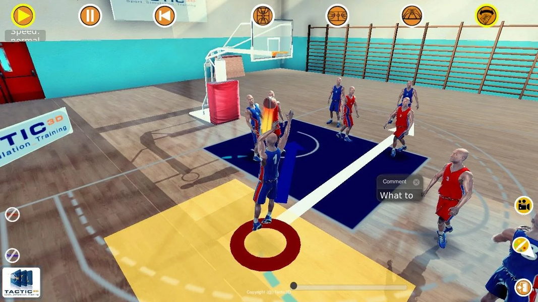 Basketball 3D Viewer - Image screenshot of android app