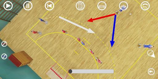 Handball 3D Tactic - Image screenshot of android app