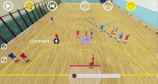 Handball 3D Tactic - Image screenshot of android app