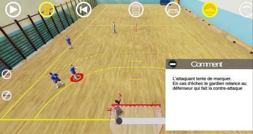 Handball 3D Tactic - Image screenshot of android app