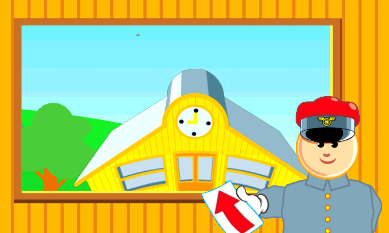 The Little Train Game - Gameplay image of android game