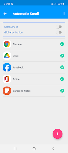 Automatic Scroll - عکس برنامه موبایلی اندروید